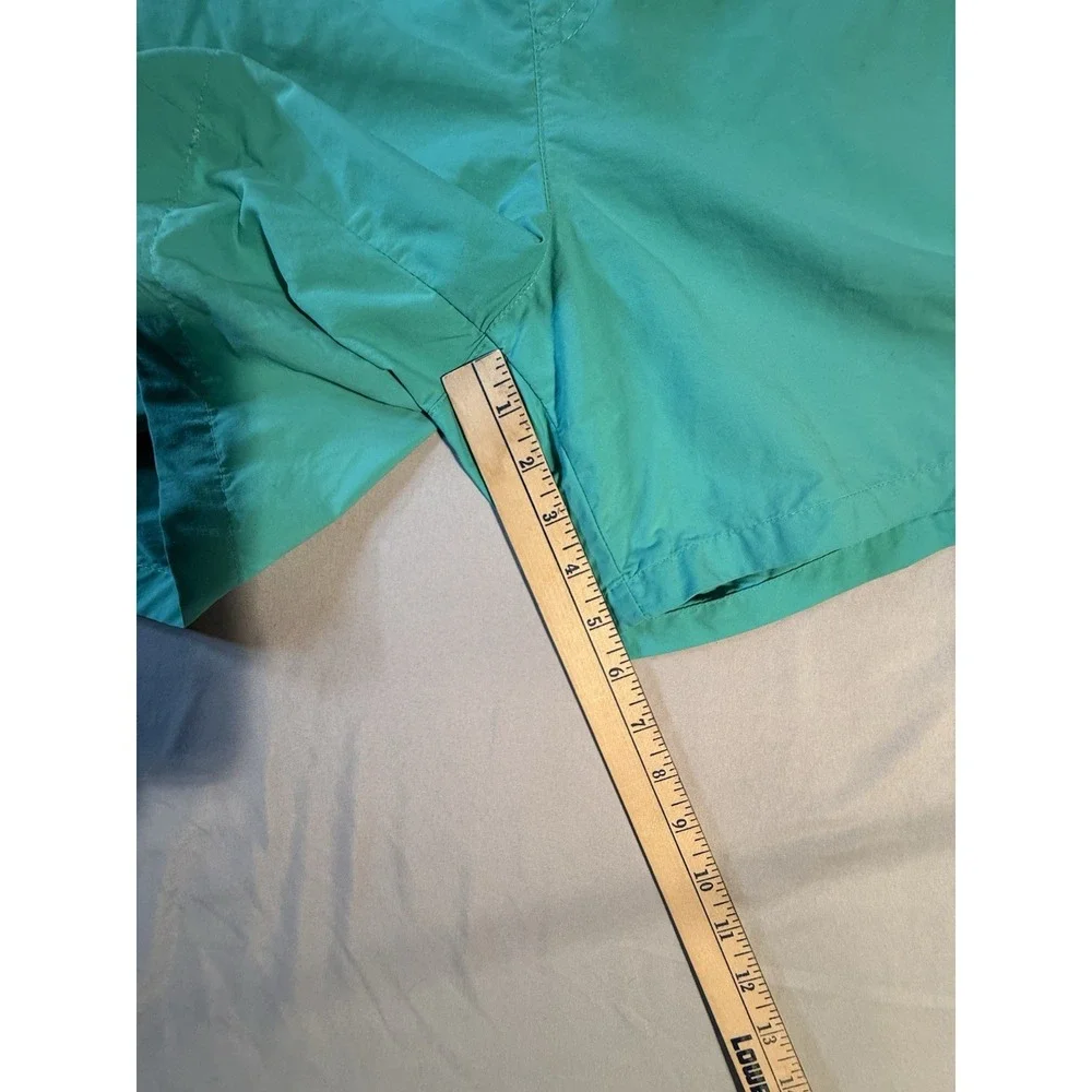 Columbia Men's PFG Teal Water/Swim Shorts Pockets Drawstring Size XL